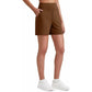 50% OFF🏃‍♀️Women’s High-Waist Athletic Shorts – Running & Yoga Summer Shorts with Pockets