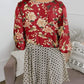 🌸Spring Sale 49% OFF🌸Women's Floral Kimono Ruffle Sleeve Tie Cardigans Flowy Boho Loose Cover Ups