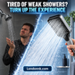 🚿High-Boost Shower Head – Powerful Water Flow & Spa-Like Comfort✨