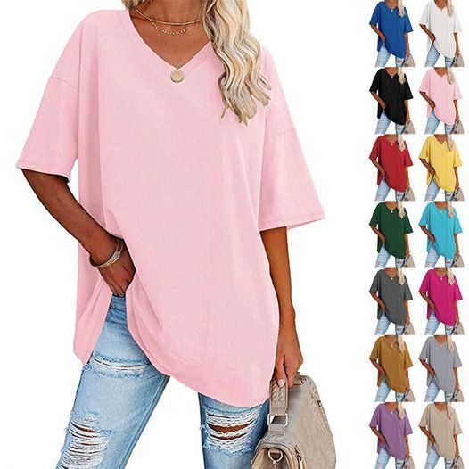 🔥Summer Hot Sale-49% Off💝Ladies V-Neck T-Shirt