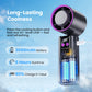 🌬️LAST DAY 50% OFF❄️Mini Handheld Cooling Fan – Fast Ice Cooling Portable Fan, 100 Speeds, 8‑Hour Battery