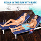 🏖️ Last Day Special Price :￡14.99!!🌞Sun Lounger Towel in Bag with Pockets Storage🌊
