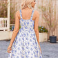 ⏰Summer Hot Sale - 49% Off💃Women's Summer Dresses Casual Square Neck Floral Sundress With Pockets