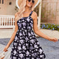 ⏰Summer Hot Sale - 49% Off💃Women's Summer Dresses Casual Square Neck Floral Sundress With Pockets