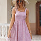 ⏰Summer Hot Sale - 49% Off💃Women's Summer Dresses Casual Square Neck Floral Sundress With Pockets