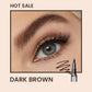 Double-ended Two-pronged Eyebrow Microblading Pencil with Eyebrow Brush