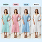 👗 50% OFF NOW! 💃 Women's Elegant V-Neck Hollow-Out Solid Dress✨