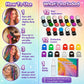 ⏳LAST DAY SALE 60% OFF!!🌈12-Color Temporary Hair Chalk Applicator Set🌈 |✅No Bleach, No Stain |