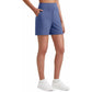 50% OFF🏃‍♀️Women’s High-Waist Athletic Shorts – Running & Yoga Summer Shorts with Pockets