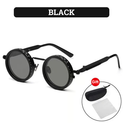 🔥2025 Hot Sale 49% OFF🔥Adjustable Tint Polarized Round Sunglasses