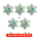 🌊Snowflake-Shaped Sea Glass Friendship Decor❄✨ Shaped by Nature & Crafted by Hand!