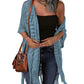 🔥 LIMITED-TIME Just £14.99!!😍Women’s Oversized Knit Cardigan – Lightweight Crochet Tassel Kimono for Summer 🌸