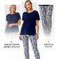 🔥⏳ Limited time 49% off! 👚 Casual two-piece for women | Solid Color Top + Tie-Dye Pants Set