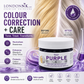 👱‍♀️Want to lighten your hair color?Your hair needs urgent care!Moisturizing Purple Hair Mask with Long-Lasting Scent