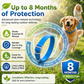 ⏰LIMITED TIME 50% OFF!🔥50K+ SOLD! Natural Essential Oil Pet Pest Repellent Collar - Adjustable Fit & Lightweight