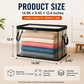 🎁 Hot Sale 49% OFF❤️ Buy 2 Get 1 Free📦Large Heavy-Duty Thick Plastic Clear Storage