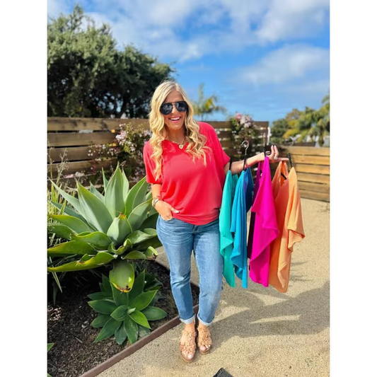 💥LAST DAY SALE 60% OFF💥Ultimate Comfort Style Women's V-Neck Summer T-Shirt 🌟