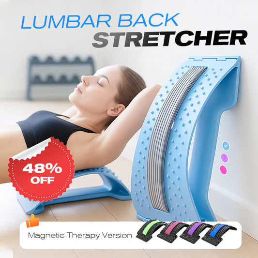 ⏰LIMITED SALE 48% OFF🔥Magnetic Therapy Acupuncture Massage Lumbar Stretcher