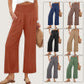 🎉Hot Sale 60% OFF🌸Women's Smocked Waist Wide Leg Palazzo Pants