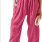 💥Summer Hot Sale 49% OFF☀️Women's Linen Wide Leg Pants with Pockets