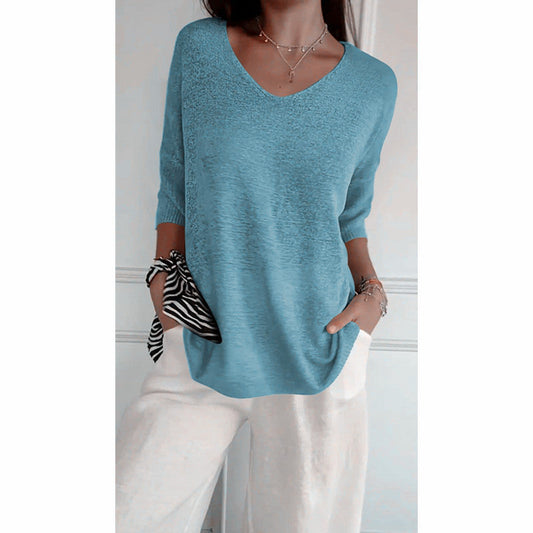 👚 60% OFF NOW! ✨ Minimalist Knit Top – Soft Fabric, Effortless Everyday Style & Versatile Fit ☕