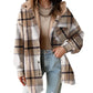 🔥New Year Hot Sale 60% OFF🔥⏰Women’s Classic Cozy Plaid Hooded Jacket🧥
