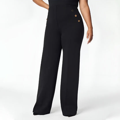 💥Hot Sales 60% OFF💖Women's Plus Size High Stretch High-Waist Wide-Leg Pants
