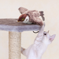 💥Hot Sale 49%OFF😻Realistic Sparrow Cat Toy – Rechargeable Chirping & Flapping Bird🐦