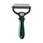 🔥Last Day 50% OFF🔥Professional Double-Sided Pet Grooming Rake ✨ Undercoat Deshedding Tool for Dogs & Cats 🐶🐱