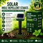 🌸Summer Sale 50% OFF☘️Solar Powered Waterproof Screw Mole Repellent