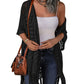 🔥 LIMITED-TIME Just £14.99!!😍Women’s Oversized Knit Cardigan – Lightweight Crochet Tassel Kimono for Summer 🌸