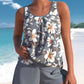 📣2026 Hot Sale 💥50% OFF!!🏝️Women's Printed Tankini Swimsuit
