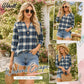 🌸2026 Summer Hot Sale 60% OFF👕Women’s Casual Printed V-Neck Top 3/4 Sleeve Shirts