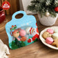 💖LAST DAY SALE 50% OFF!!🎁Easy Fill, Easy Seal🎄 Festive Self-Seal Treat Bags – Santa & Snowman Print 🎅⛄