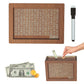🔥HOT SALE 50% OFF🔥Wallet Fattening Program——Cash Vault Wooden Savings Box