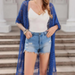 🔥 LIMITED-TIME Just £14.99!!😍Women’s Oversized Knit Cardigan – Lightweight Crochet Tassel Kimono for Summer 🌸