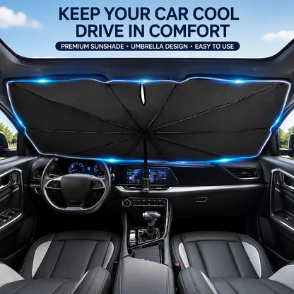 💥Summer Promotion 49% OFF☀️Car Sunshade – Effective Heat Insulation, UV Block & Easy Foldable Auto Windshield Protector