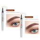 ✨Limited Time Offer - BUY 1 GET 1 FREE!!✨3D Waterproof Microblading Eyebrow Pen 4 Fork Tip Tattoo Pencil