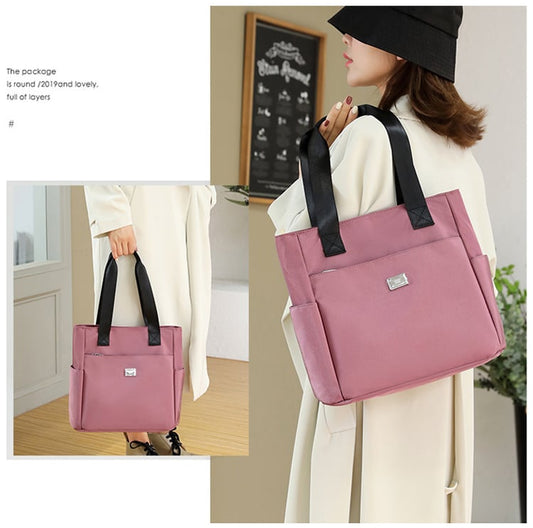 📢⏰Limited Sale - 50% Off !!🔥Large Capacity Waterproof Multi Pocket Nylon Shoulder Bag🎁