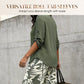 🥳2026 HOT SALE 50% OFF! 💞Women's V-Neck Blouse & Printed Wide-Leg Pants Set
