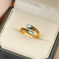 📢⏳Buy 1 Get 1 Free - 50% OFF !! ⏰Vintage Adjustable Open Ring with Teardrop Glowing Zircon