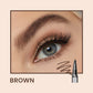 Double-ended Two-pronged Eyebrow Microblading Pencil with Eyebrow Brush