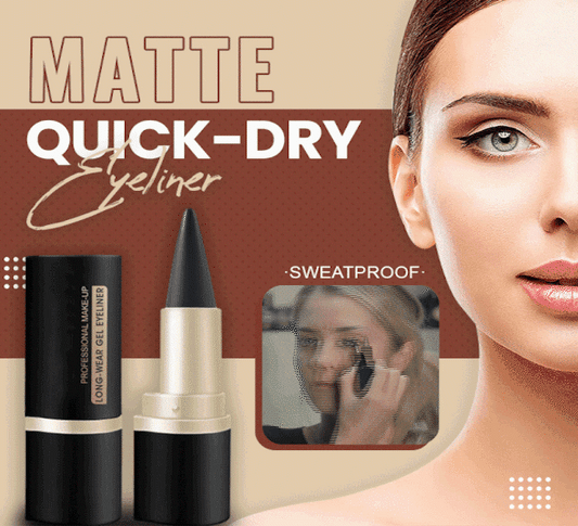 ⏰Last 4 hours Sale £7.99!!💄Matte Quick-Dry Eyeliner – Waterproof, Smudge-Proof & Gift-Ready! 🎁