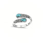 📢⏳Buy 1 Get 1 Free - 50% OFF !! ⏰Vintage Adjustable Open Ring with Teardrop Glowing Zircon