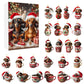 🎄Christmas Promotion 49% OFF🎅2025 Christmas Dachshund Advent Calendar🎁