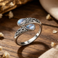 📢⏳Buy 1 Get 1 Free - 50% OFF !! ⏰Vintage Adjustable Open Ring with Teardrop Glowing Zircon