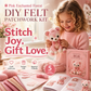 🎀Last Day 50% OFF!!🎁Pink Enchanted Forest DIY Felt Patchwork Kit
