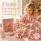 🎀Last Day 50% OFF!!🎁Pink Enchanted Forest DIY Felt Patchwork Kit