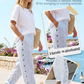 ☀️Summer Hot Sale 47% OFF!!🌿🌸Comfy Blue Striped Side Pocket Pants