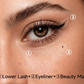 🔥Limited‑Time 50% OFF✨3‑in‑1 Eyeliner & Lower Lash Stamp Kit – Stamp perfect wings & lashes in seconds